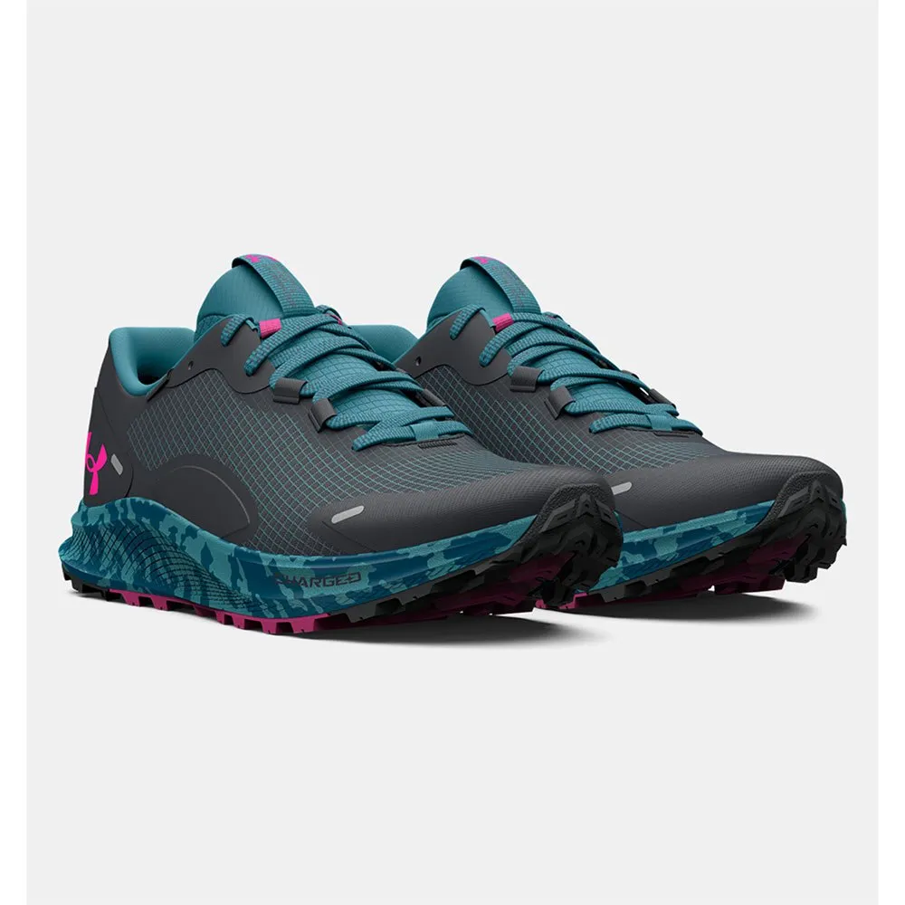 Under Armour Charged Bandit Tr 2 Sp Trailrunning-schuhe female, Jet gray / still water / rebel pink