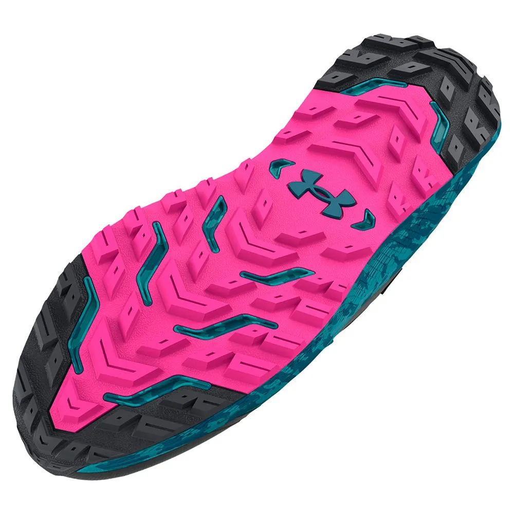Under Armour Charged Bandit Tr 2 Sp Trailrunning-schuhe female, Jet gray / still water / rebel pink