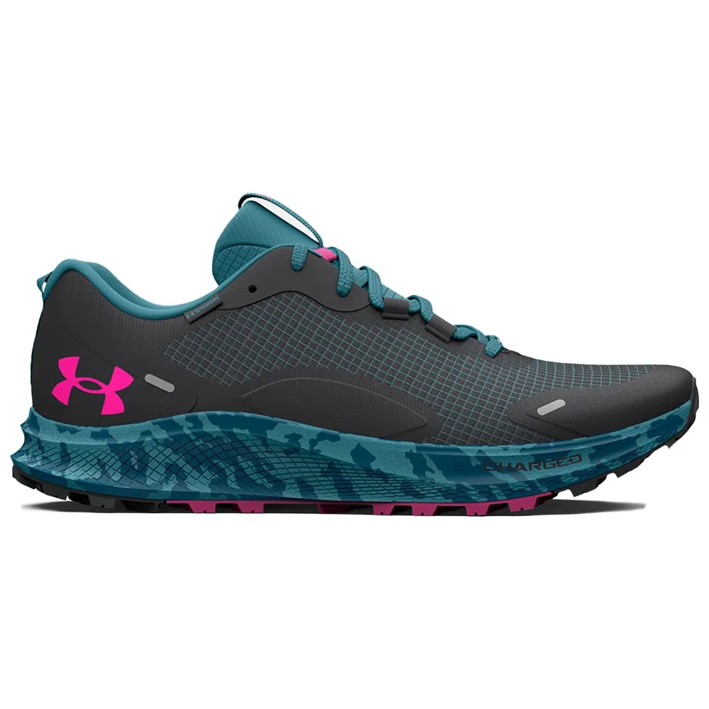 Under Armour Charged Bandit Tr 2 Sp Trailrunning-schuhe female, Jet gray / still water / rebel pink