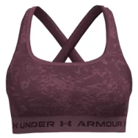 Under Armour Crossback Print Sport-bh Mittlerer Halt Under Armour Crossback Print Sport-bh Mittlerer Halt