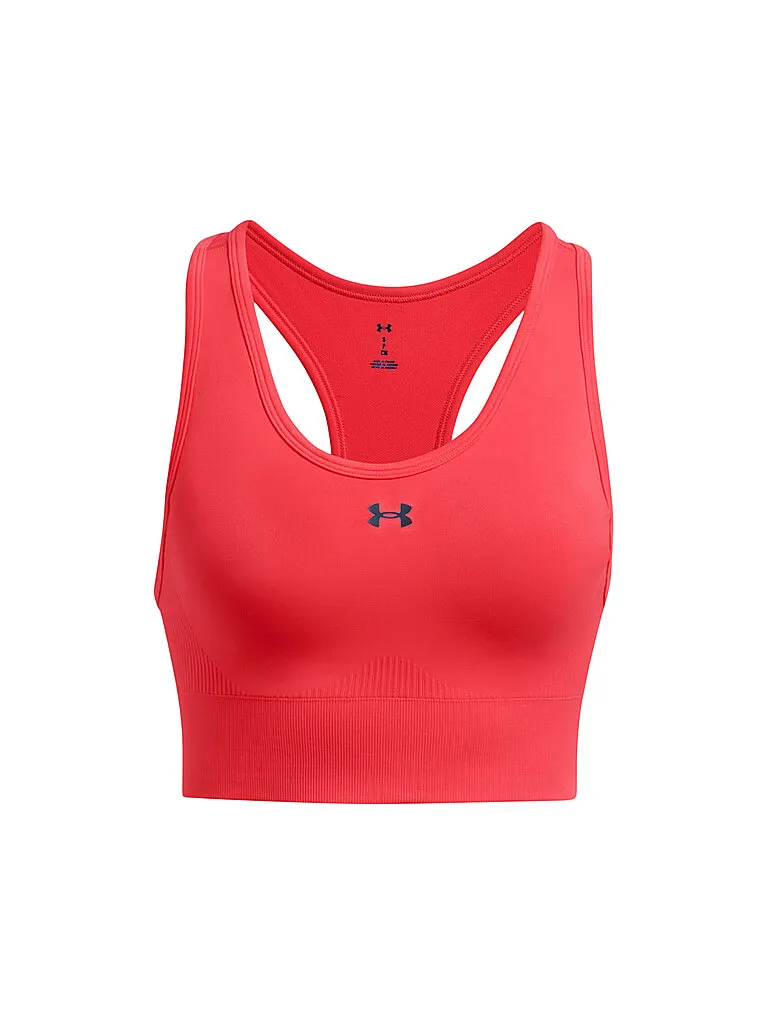 Under Armour Damen Sport-BH UA Vanish Seamless Medium Support, Rot Under Armour Damen Sport-BH UA Vanish Seamless Medium Support, Rot