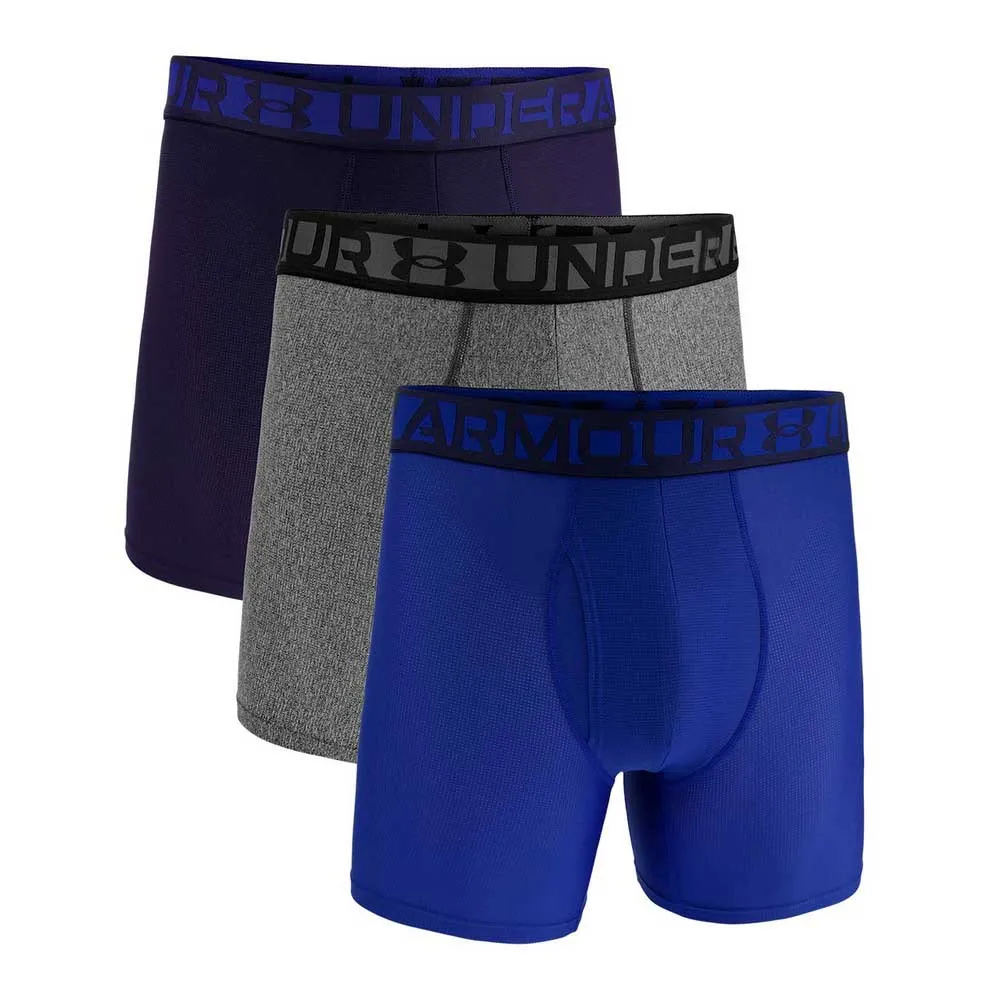 Under Armour Essential Tech Mesh 6´´ Boxershorts 3 Einheiten