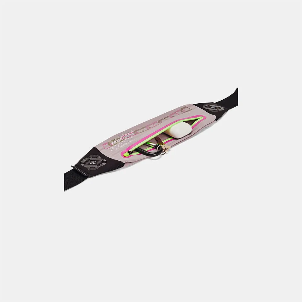 Under Armour Flex Run Pack Gürteltasche unisex, Tetra gray / black / vivid magenta