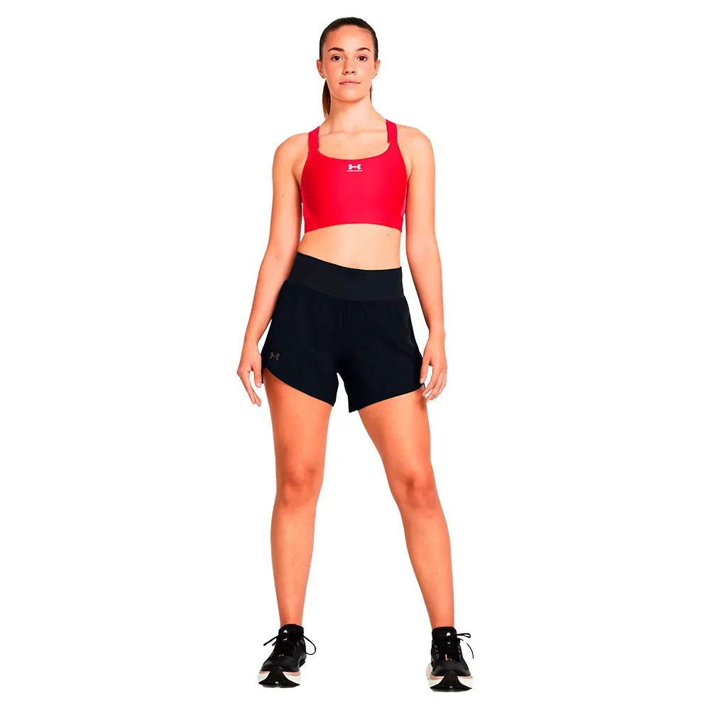 Under Armour Fly By Elite 5in Kurze Hose female, Black / black / reflective Under Armour Fly By Elite 5in Kurze Hose female, Black / black / reflective