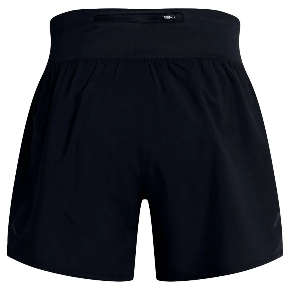 Under Armour Fly By Elite 5in Kurze Hose female, Black / black / reflective Under Armour Fly By Elite 5in Kurze Hose female, Black / black / reflective