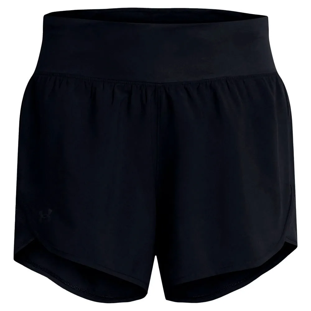 Under Armour Fly By Elite 5in Kurze Hose female, Black / black / reflective Under Armour Fly By Elite 5in Kurze Hose female, Black / black / reflective