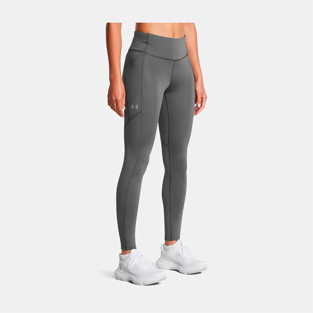 Under Armour Fly Fast Leggings female, Castlerock / castlerock / reflective, Regular Under Armour Fly Fast Leggings female, Castlerock / castlerock / reflective, Regular