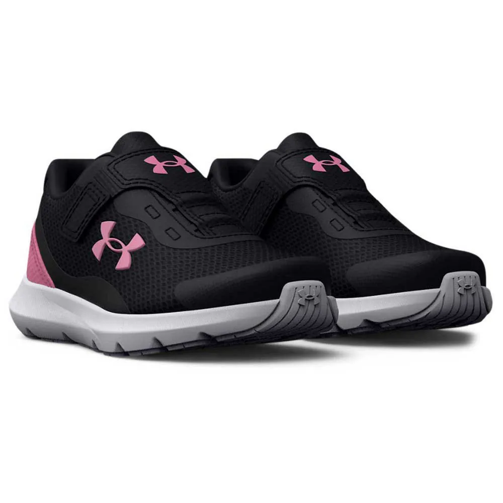 Under Armour Ginf Surge 3 Ac Laufschuhe male, Black / flamingo / flamingo