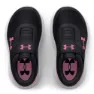 Under Armour Ginf Surge 3 Ac Laufschuhe male, Black / flamingo / flamingo