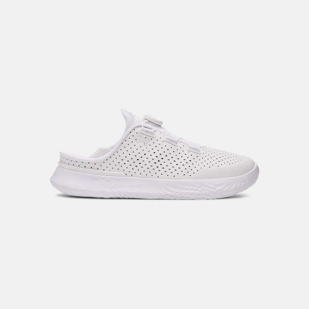 Under Armour Gs Slipspeed Trainer Lth Sportschuhe male, White / white / white, EU 40
