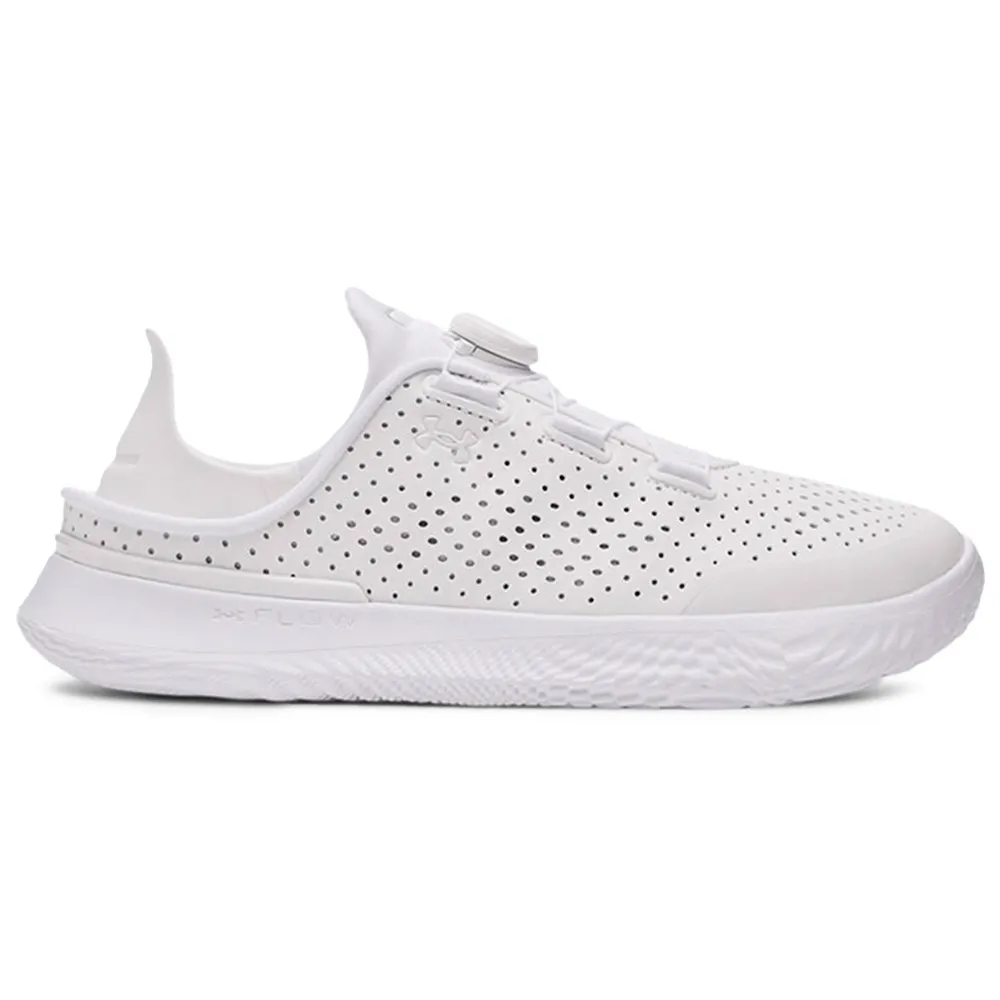 Under Armour Gs Slipspeed Trainer Lth Sportschuhe male, White / white / white, EU 40