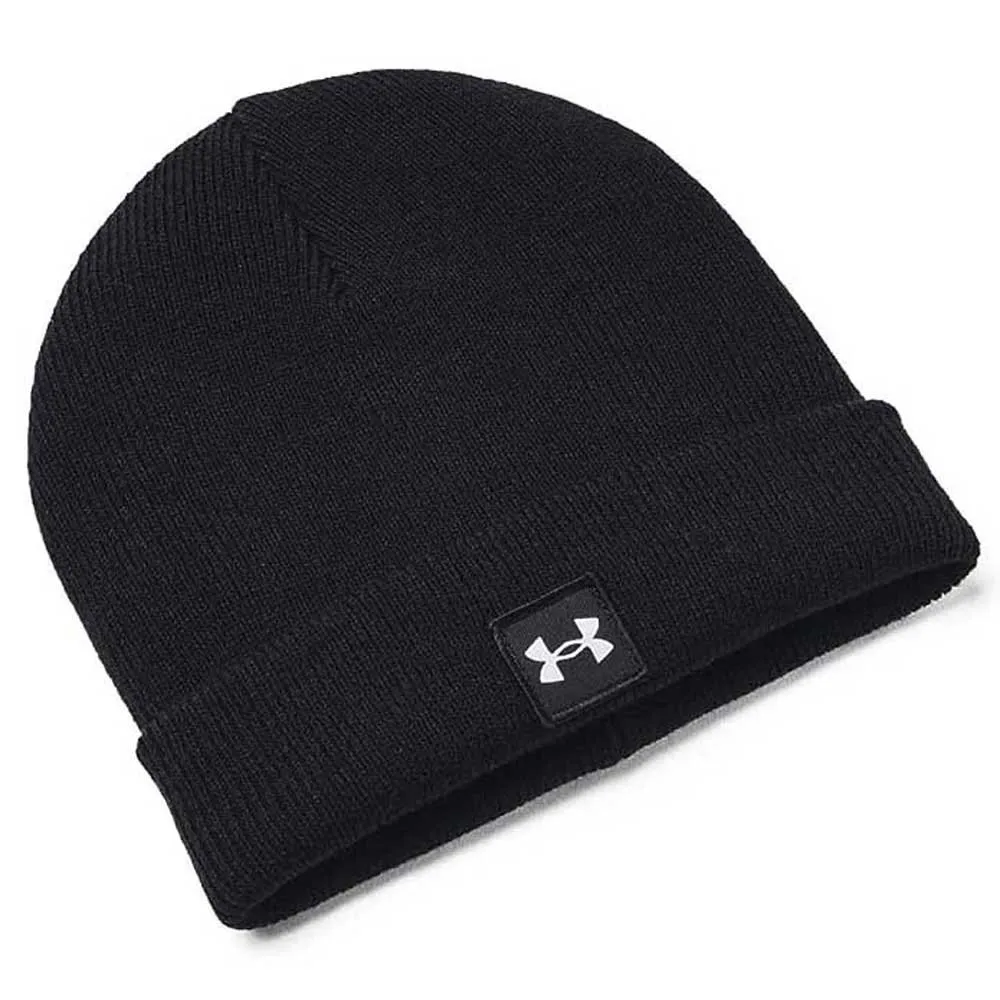Under Armour Halftime Shallow Cuff Mütze male, Black 001 / white 100 Under Armour Halftime Shallow Cuff Mütze male, Black 001 / white 100