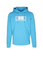 Under Armour Herren Hoodie UA Rival French Terry Logo hellblau