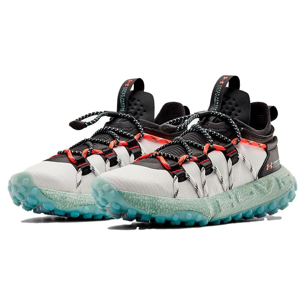 Under Armour Hovr Summit Fat Tire Trailrunning-schuhe male, White / enamel blue / beta