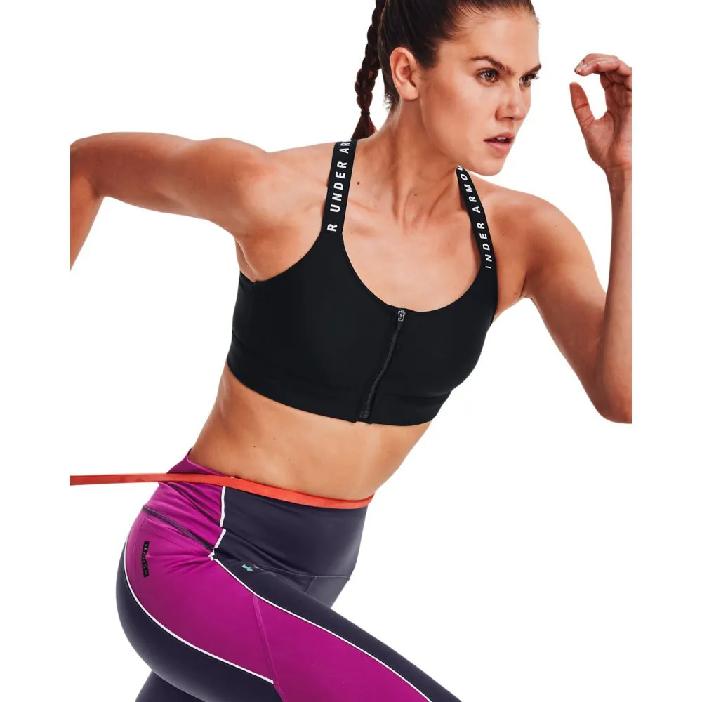 Under Armour Infinity Zip Sport-bh Mit Hoher Wirkung Under Armour Infinity Zip Sport-bh Mit Hoher Wirkung