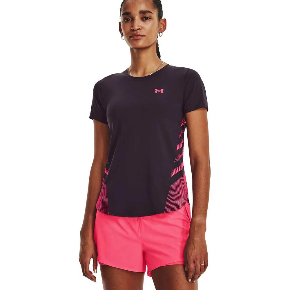 Under Armour Iso-chill Laser Ii Kurzarm-t-shirt female, Tux purple / reflective Under Armour Iso-chill Laser Ii Kurzarm-t-shirt female, Tux purple / reflective
