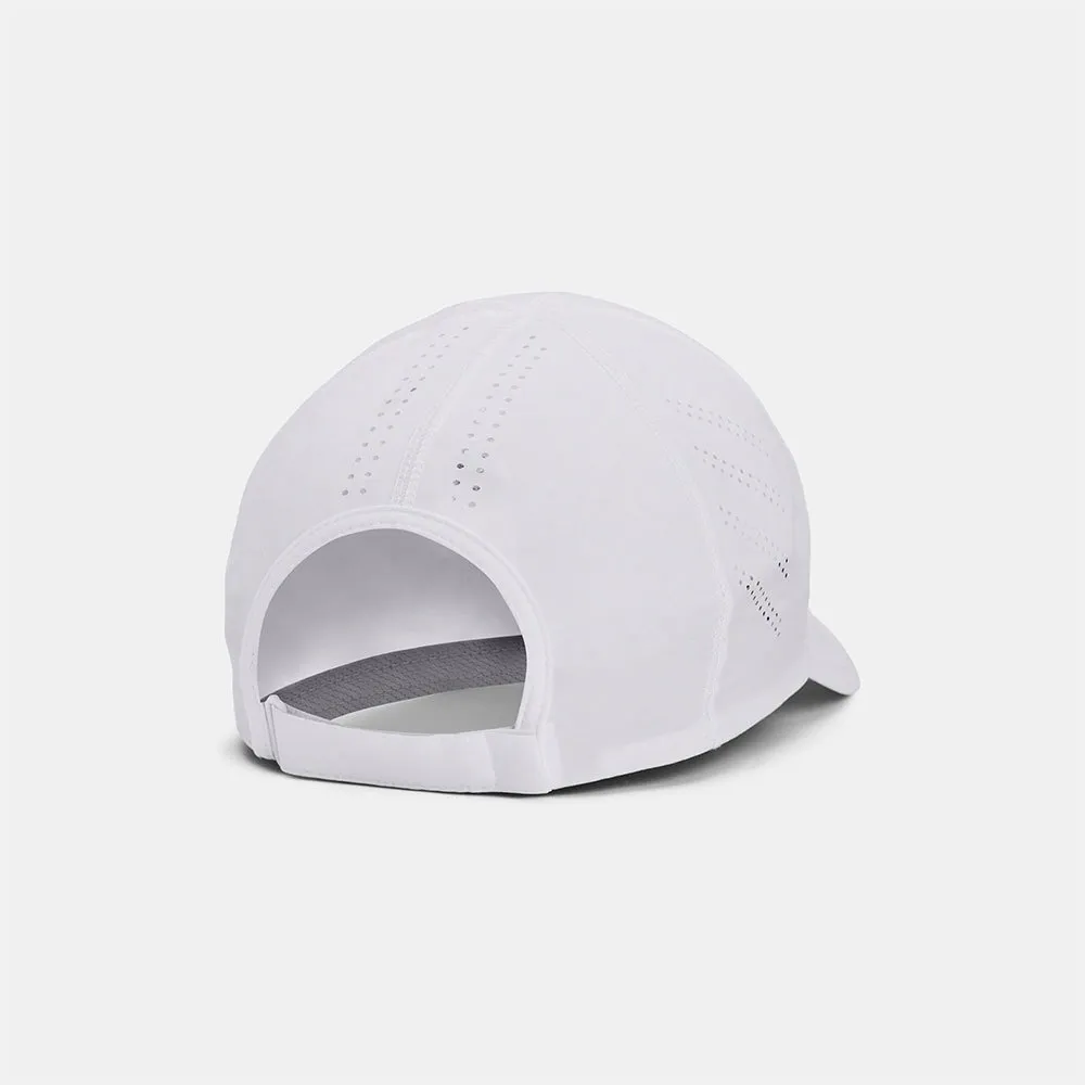 Under Armour Iso-chill Launch Adjustable Kappe, White Under Armour Iso-chill Launch Adjustable Kappe, White