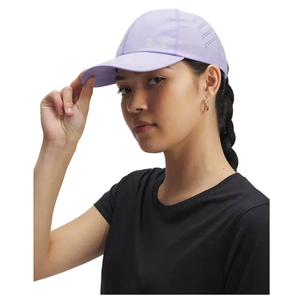 Under Armour Iso Chill Velociti Adjustable Kappe, Purple / reflective