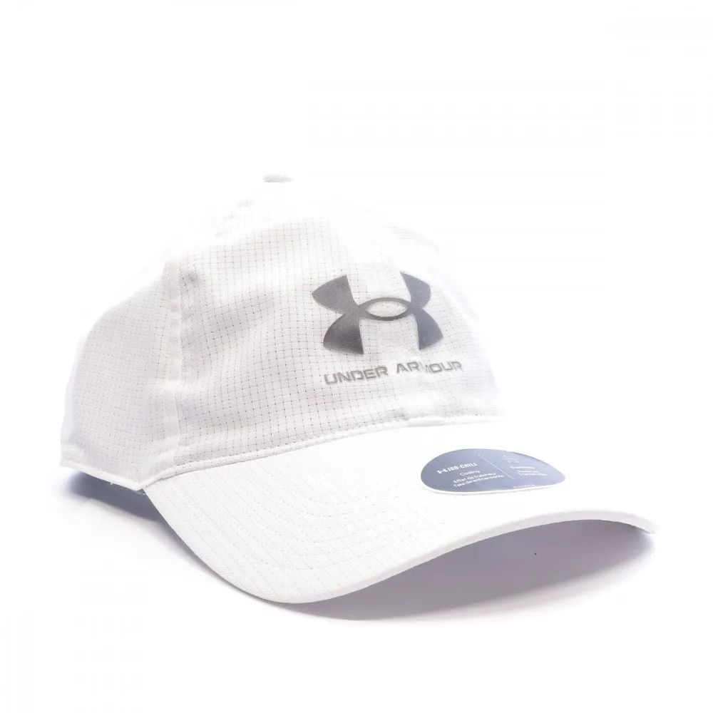 Under Armour Isochill Armourvent Kappe, White Under Armour Isochill Armourvent Kappe, White