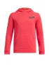 Under Armour Kinder Hoodie Armour Fleece® Club Glitch, Rot