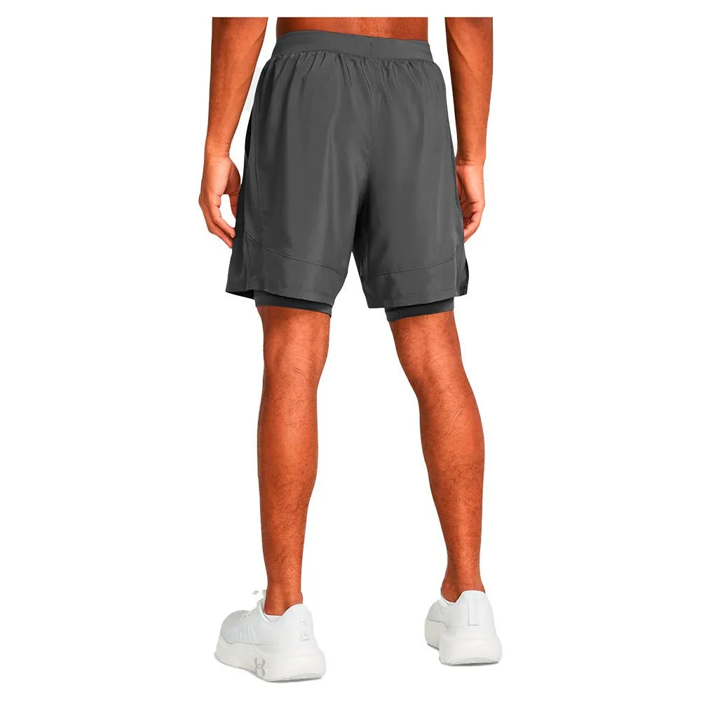 Under Armour Launch 7in 2-in-1 Kurze Hose male Under Armour Launch 7in 2-in-1 Kurze Hose male