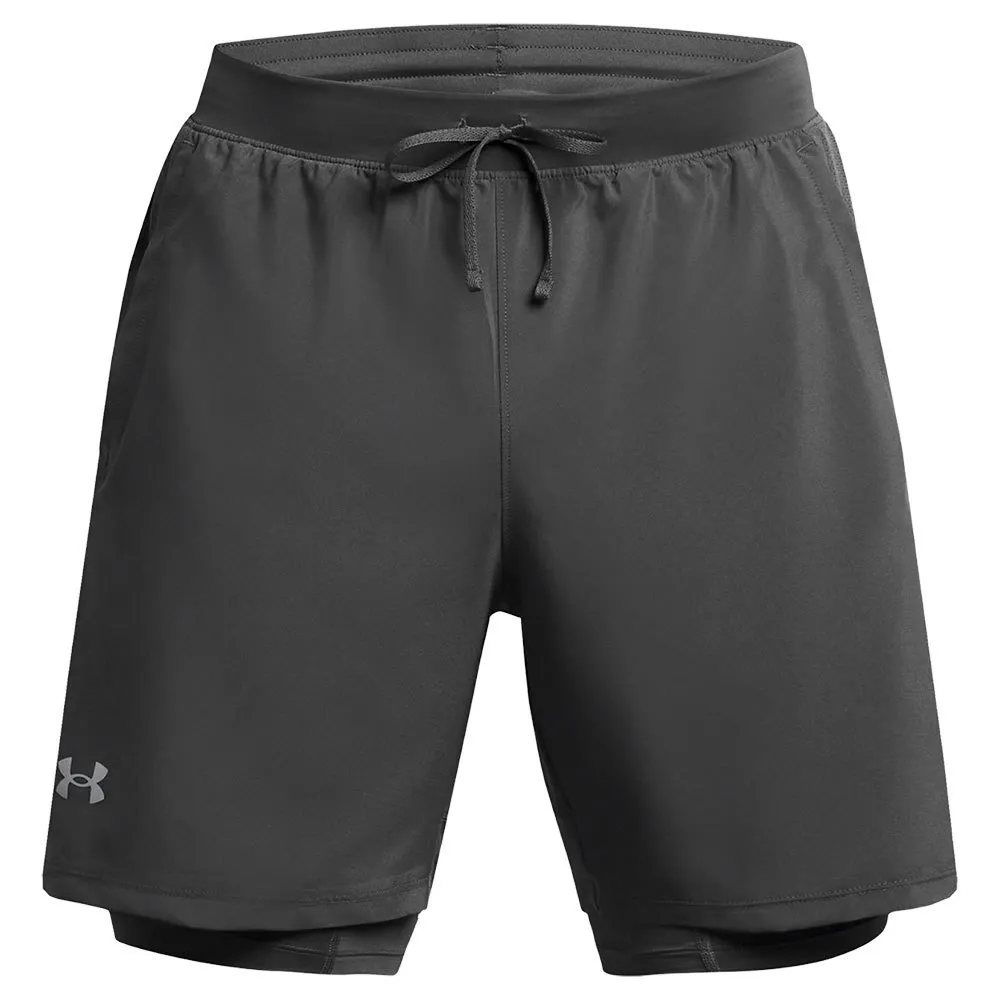 Under Armour Launch 7in 2-in-1 Kurze Hose male Under Armour Launch 7in 2-in-1 Kurze Hose male