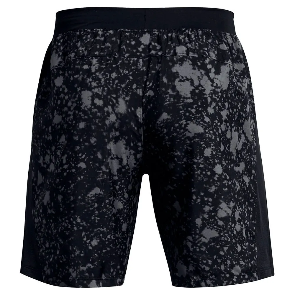 Under Armour Launch 7in Unlined Specks Kurze Hose male, Black / black / reflective, Regular Under Armour Launch 7in Unlined Specks Kurze Hose male, Black / black / reflective, Regular