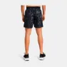 Under Armour Launch 7in Unlined Specks Kurze Hose male, Black / black / reflective, Regular