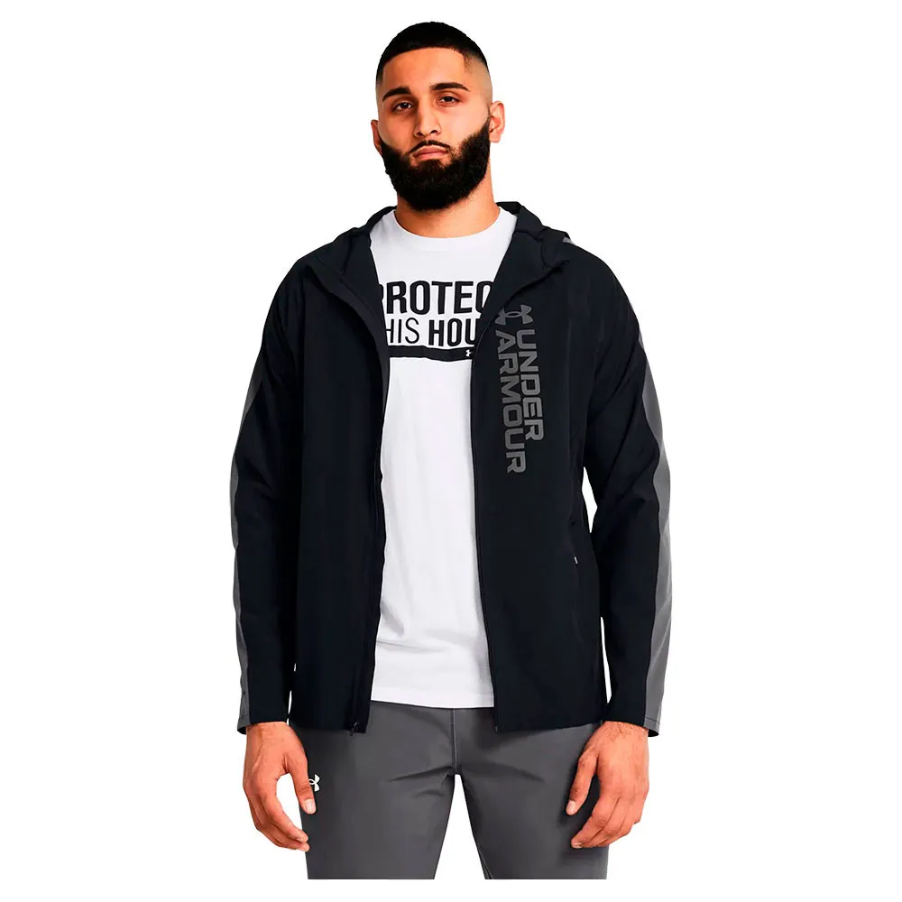 Under Armour Launch Storm Pro Jacke male, Black Under Armour Launch Storm Pro Jacke male, Black