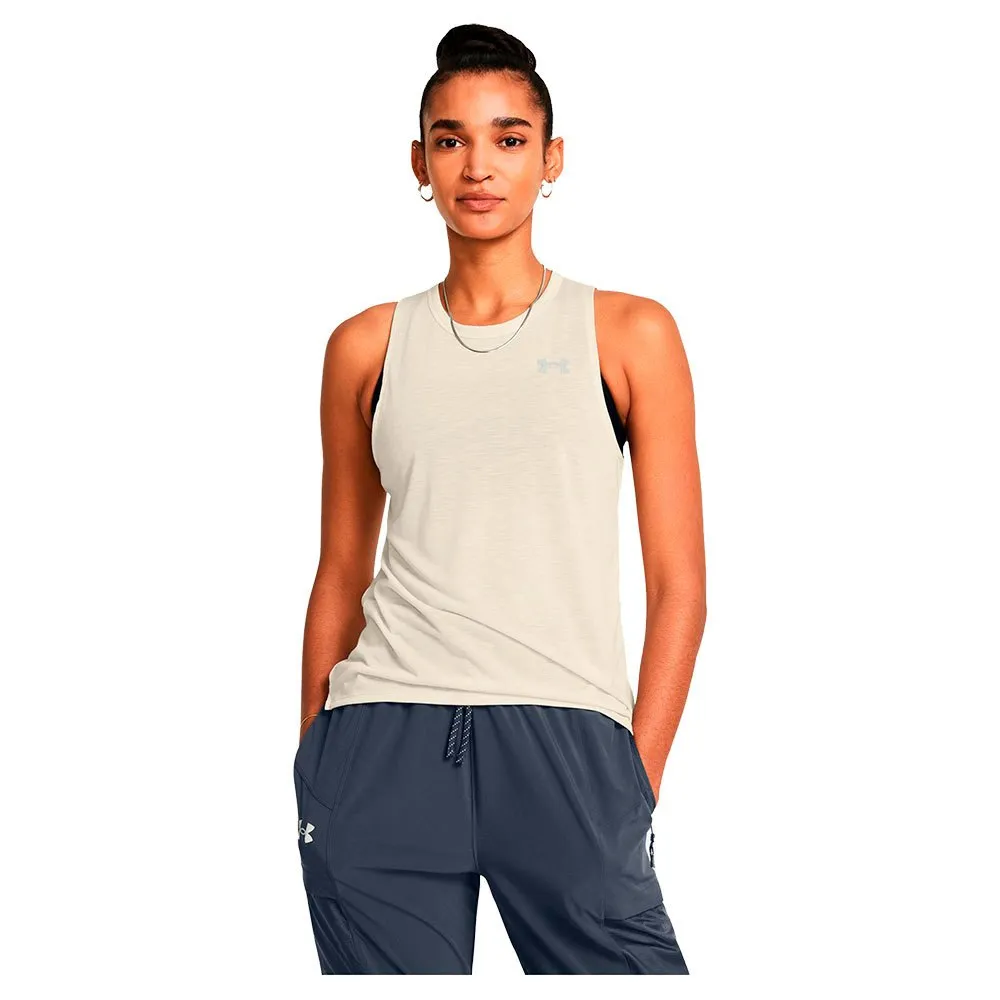 Under Armour Launch Trail ärmelloses T-shirt female, Silt