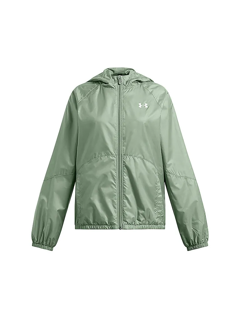 Under Armour Mädchen Jacke UA SportStyle Windbreaker mint Under Armour Mädchen Jacke UA SportStyle Windbreaker mint