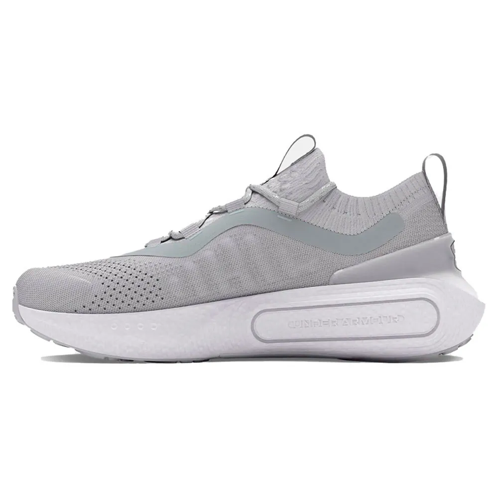 Under Armour Phantom 4 Reflect Laufschuhe male, Halo gray 014 / white 100 / metallic silver 099 Under Armour Phantom 4 Reflect Laufschuhe male, Halo gray 014 / white 100 / metallic silver 099