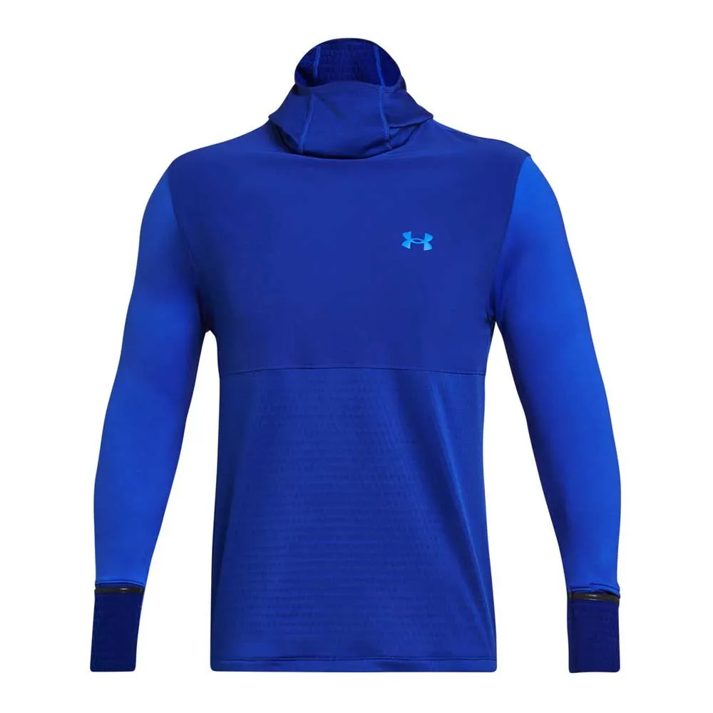 Under Armour Qualifier Cold Kapuzenpullover male, Team royal 400 / reflective 960