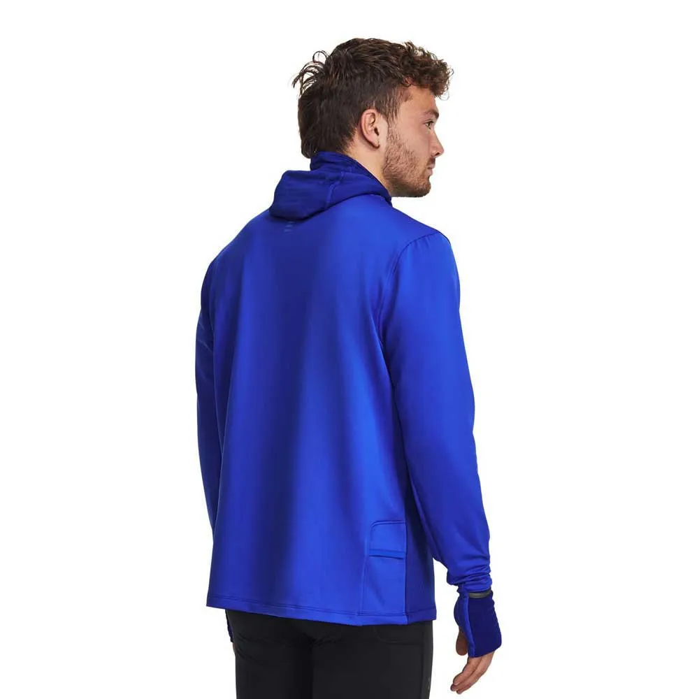 Under Armour Qualifier Cold Kapuzenpullover male, Team royal 400 / reflective 960