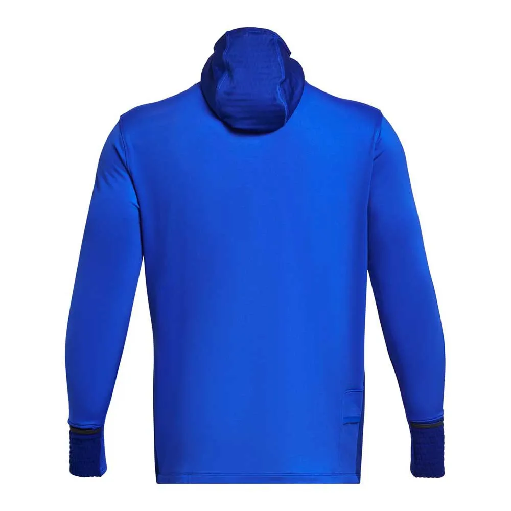 Under Armour Qualifier Cold Kapuzenpullover male, Team royal 400 / reflective 960