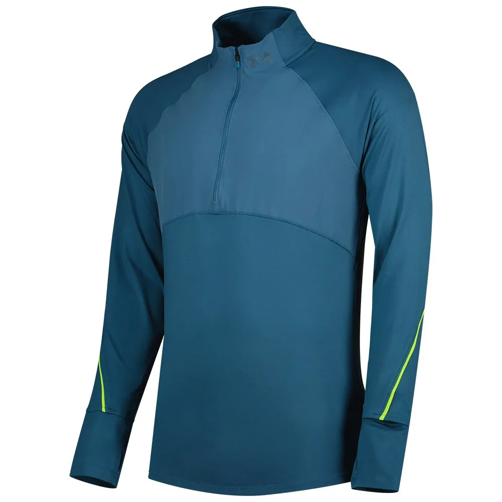 Under Armour Qualifier Run 2.0 Fleece Mit Halbem Reißverschluss male, Static blue / static blue / reflective Under Armour Qualifier Run 2.0 Fleece Mit Halbem Reißverschluss male, Static blue / static blue / reflective