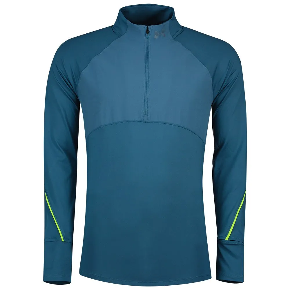 Under Armour Qualifier Run 2.0 Fleece Mit Halbem Reißverschluss male, Static blue / static blue / reflective Under Armour Qualifier Run 2.0 Fleece Mit Halbem Reißverschluss male, Static blue / static blue / reflective