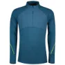Under Armour Qualifier Run 2.0 Fleece Mit Halbem Reißverschluss male, Static blue / static blue / reflective