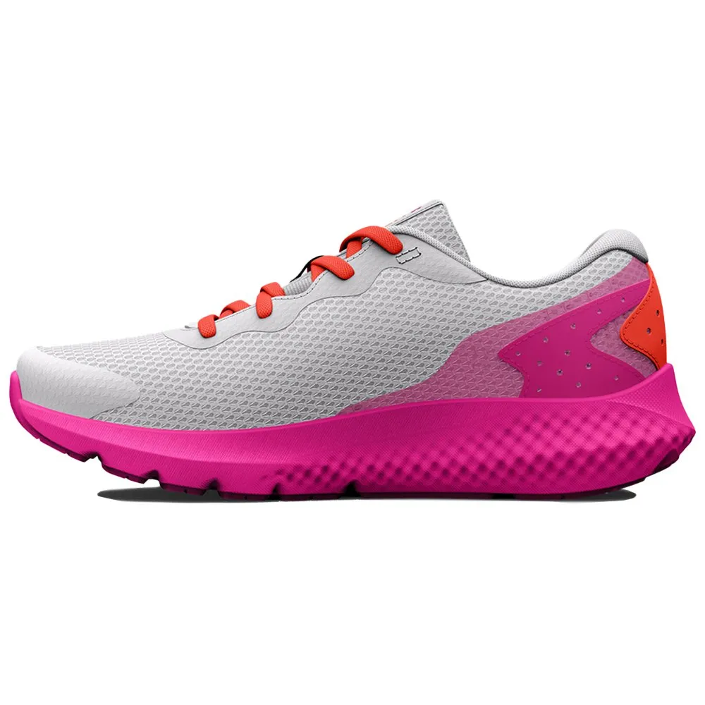 Under Armour Rogue 3 Al Laufschuhe male, Halo gray / after burn / rebel pink