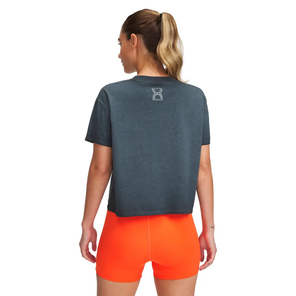 Under Armour Run 96 Graphic Kurzarm-t-shirt female Under Armour Run 96 Graphic Kurzarm-t-shirt female