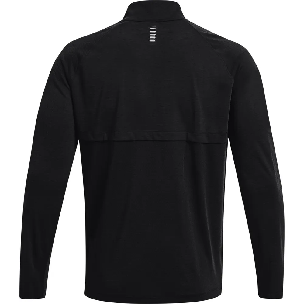 Under Armour Seamless Halbreißverschluss-langarm-t-shirt male, Black Under Armour Seamless Halbreißverschluss-langarm-t-shirt male, Black
