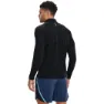Under Armour Seamless Halbreißverschluss-langarm-t-shirt male, Black