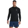 Under Armour Seamless Halbreißverschluss-langarm-t-shirt male, Black