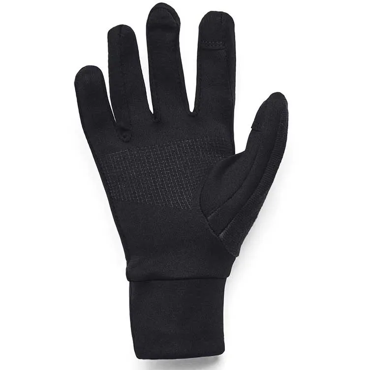 Under Armour Storm Printed Liner Handschuhe unisex, Black / black / reflective