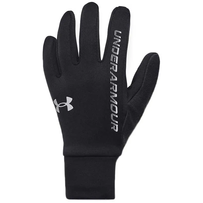 Under Armour Storm Printed Liner Handschuhe unisex, Black / black / reflective