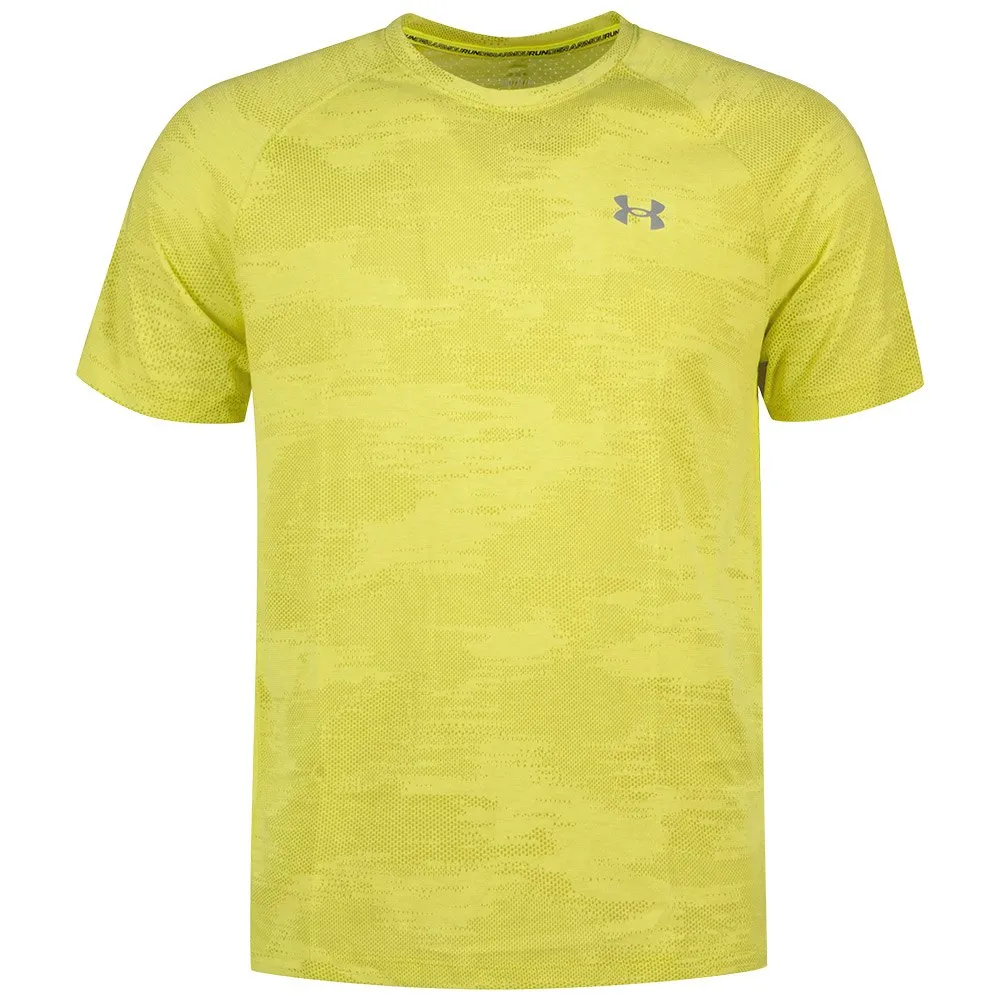 Under Armour Streaker Speedcamo Kurzarm-t-shirt male, Lime yellow 743 / reflective 960 Under Armour Streaker Speedcamo Kurzarm-t-shirt male, Lime yellow 743 / reflective 960