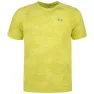 Under Armour Streaker Speedcamo Kurzarm-t-shirt male, Lime yellow 743 / reflective 960