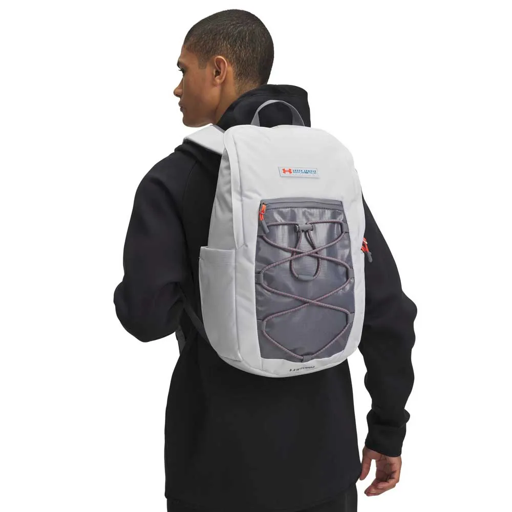 Under Armour Summit Trail Rucksack, Distant gray / titan gray / ares red Under Armour Summit Trail Rucksack, Distant gray / titan gray / ares red