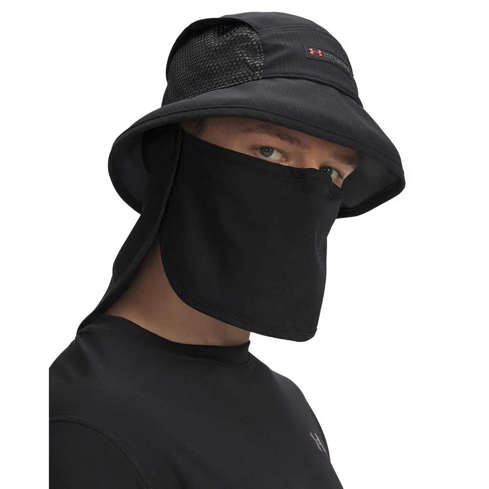 Under Armour Summit Upf Hut, Black / black / red Under Armour Summit Upf Hut, Black / black / red