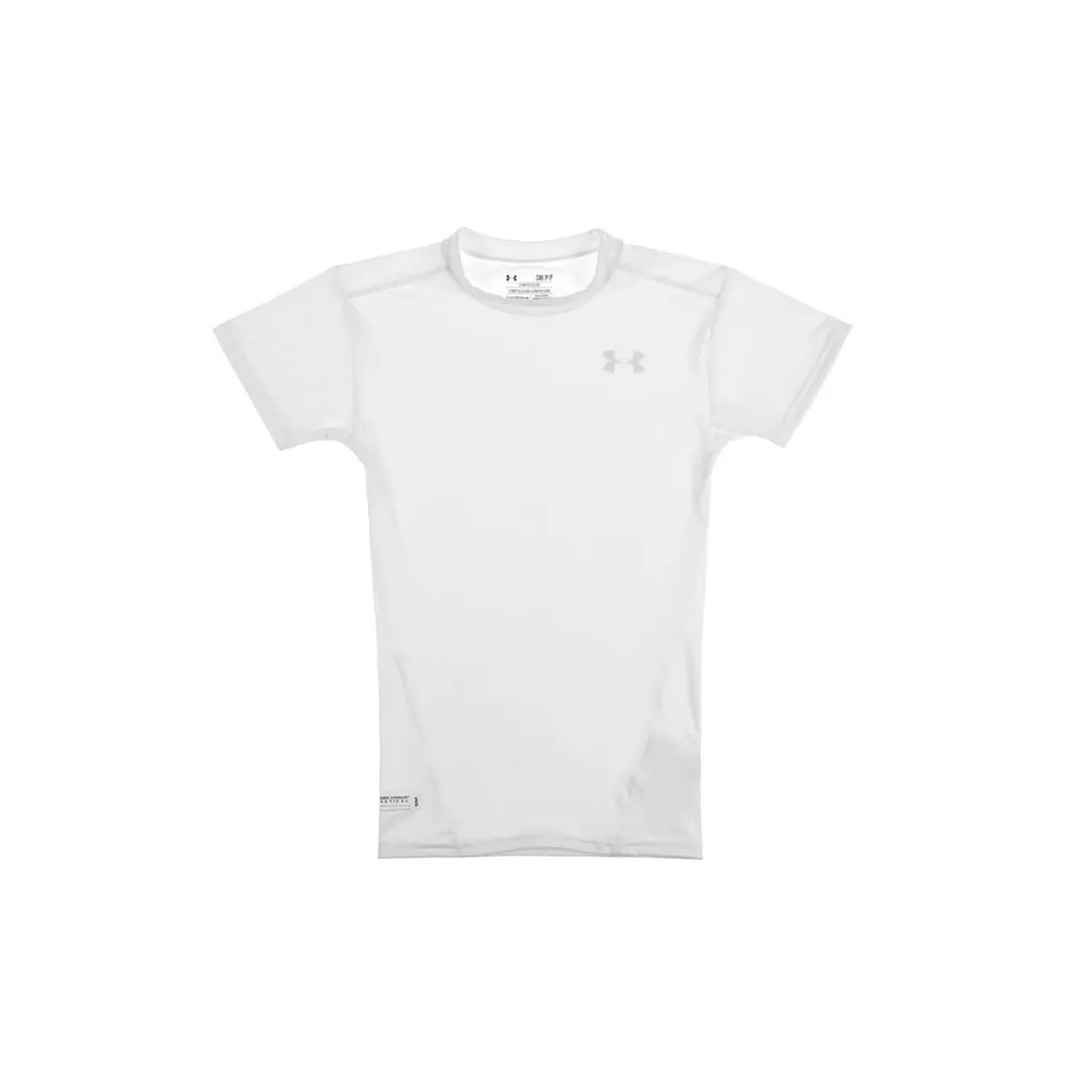 Under Armour Tactical Heat Gear Compression Kurzarm-baselayer, White